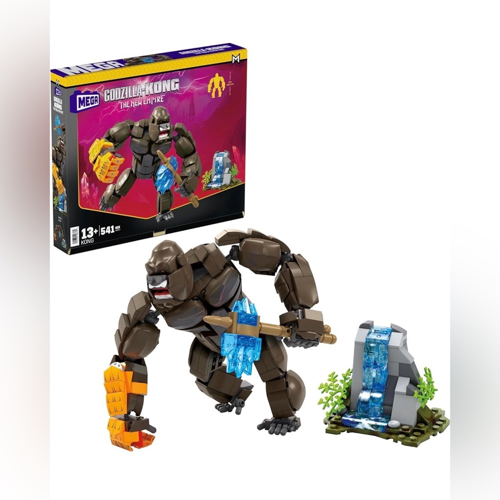 MEGA Godzilla x Kong The New Empire Building Set Action Figure Kong